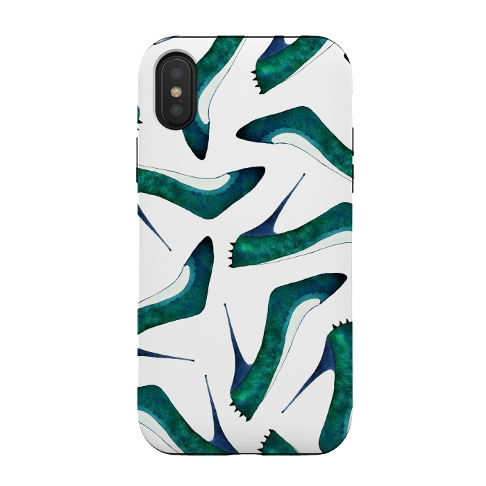 iPhone Xs / X StrongFit Green With Envy by Amaya Brydon