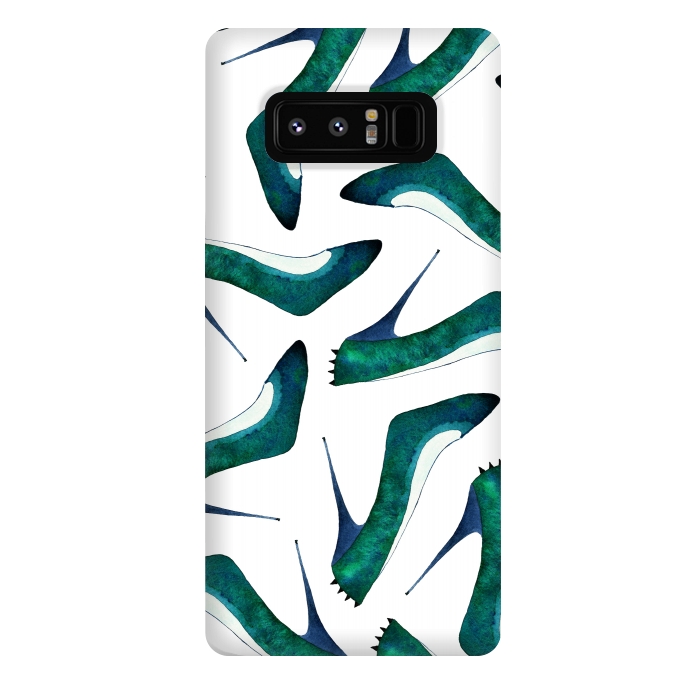 Galaxy Note 8 StrongFit Green With Envy by Amaya Brydon