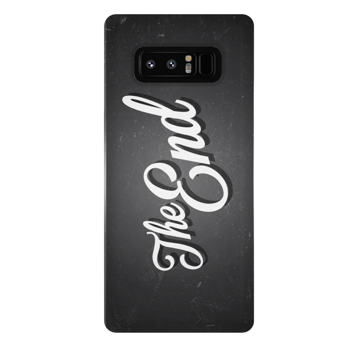 Galaxy Note 8 StrongFit The end Film Frame by Dellán