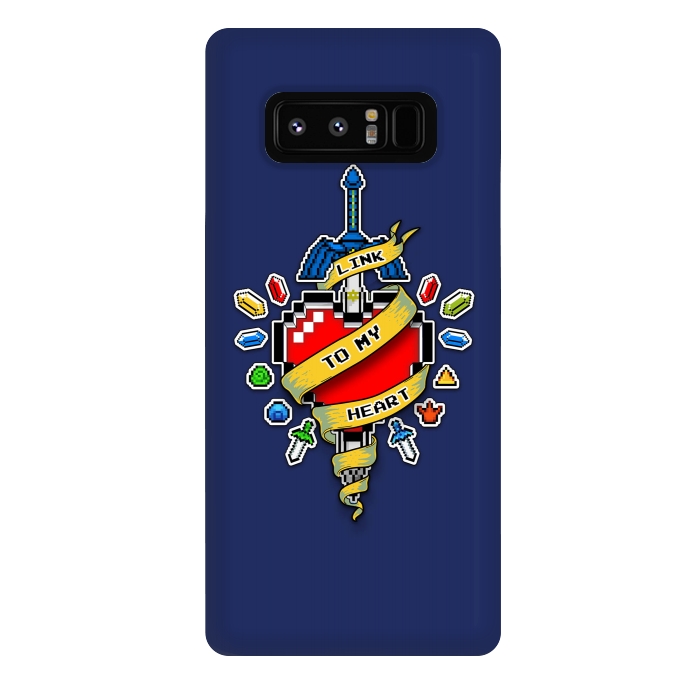 Galaxy Note 8 StrongFit A LINK TO MY HEART by SKULLPY