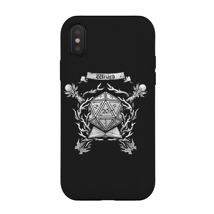 iPhone Xs / X StrongFit Wizard Crest by Q-Artwork