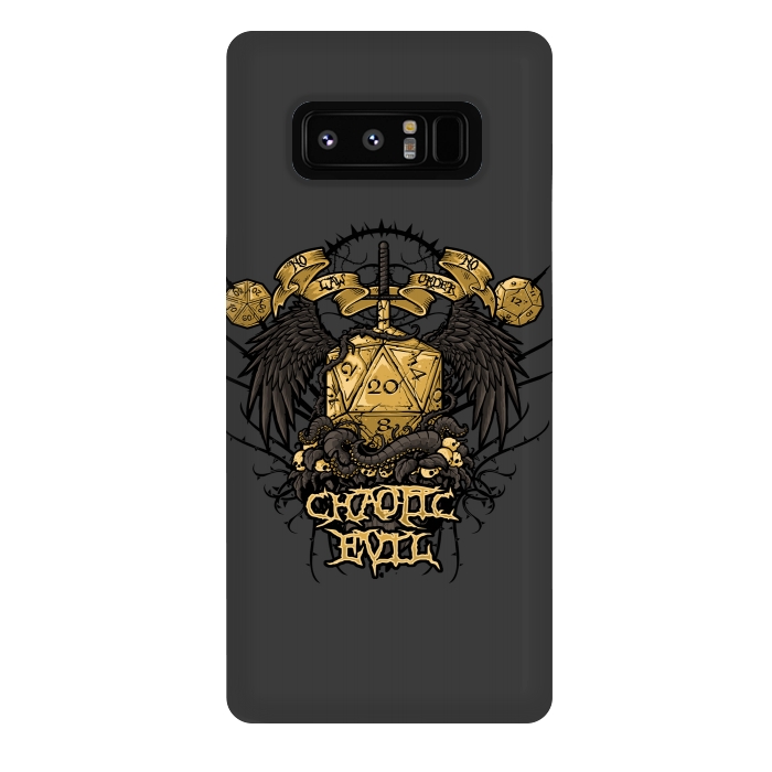 Galaxy Note 8 StrongFit Chaotic Evil by Q-Artwork