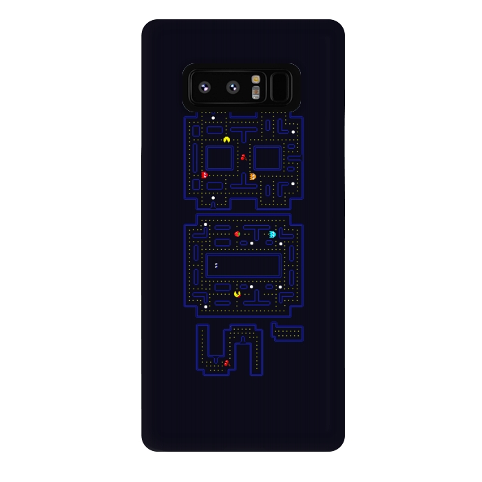 Galaxy Note 8 StrongFit FEELING 80'S - PACMAN by SKULLPY