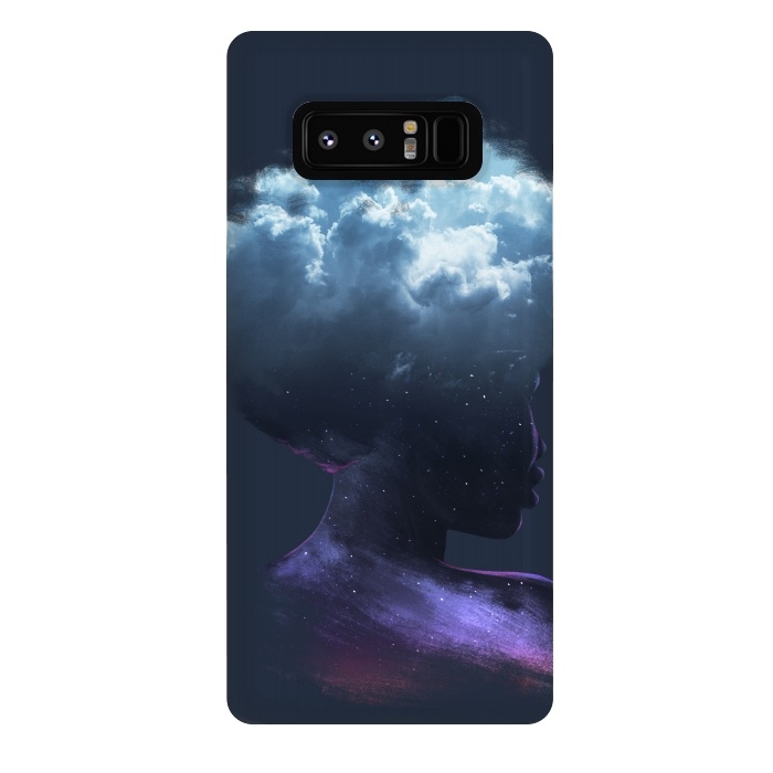 Galaxy Note 8 StrongFit HEAD ON THE CLOUDS by Ilustrata