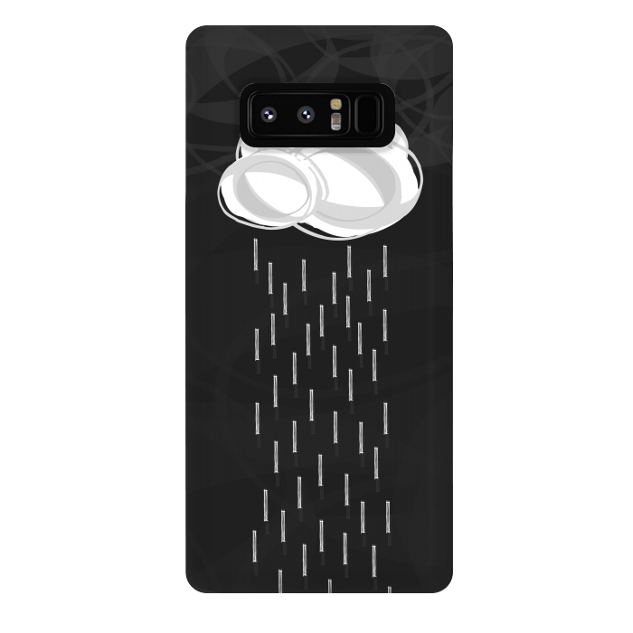 Galaxy Note 8 StrongFit Midnight Rain by Dellán