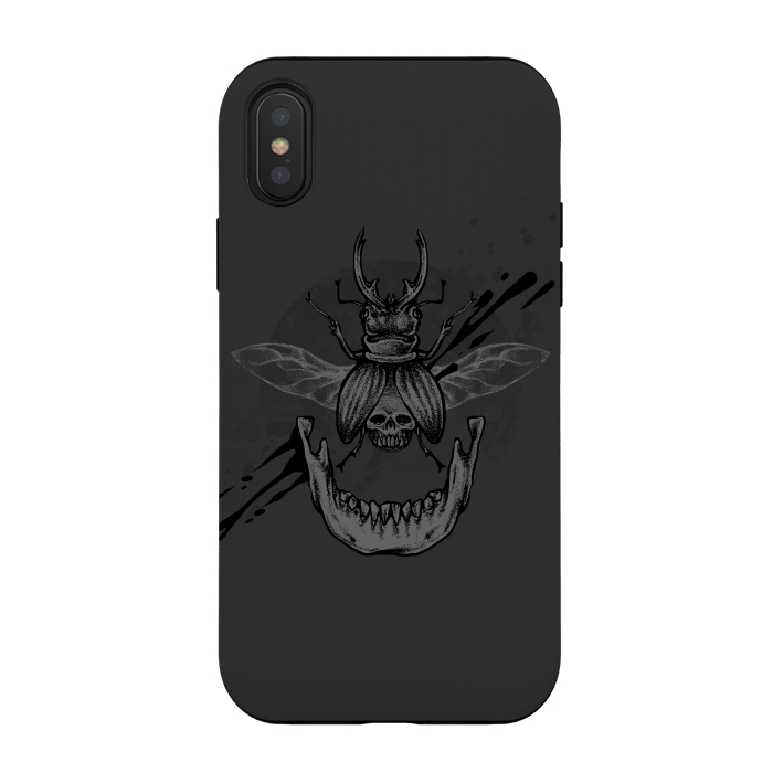iPhone Xs / X StrongFit Beetle jaw by Lucas Dutra