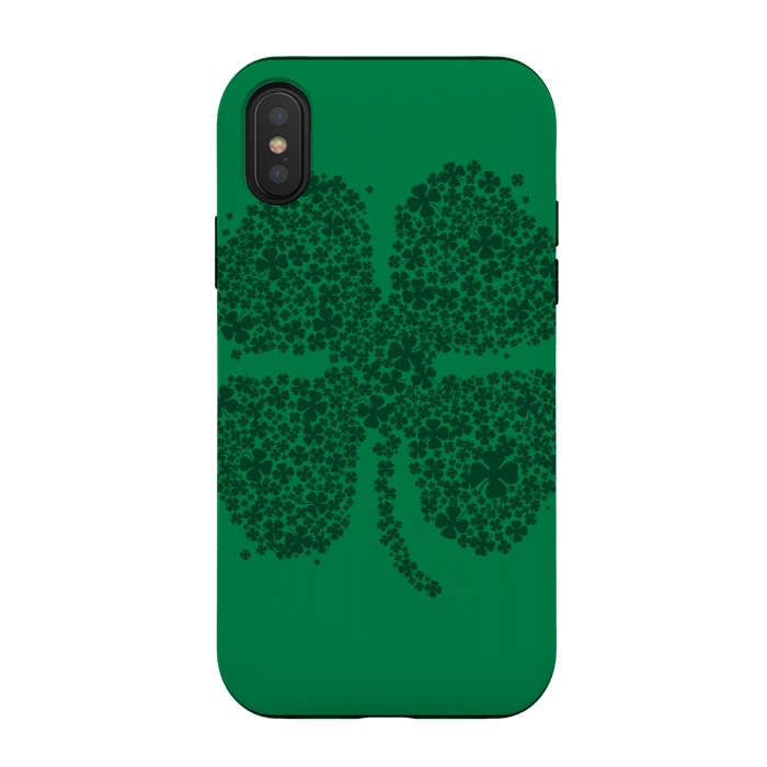 iPhone Xs / X StrongFit Good Luck! by Vó Maria