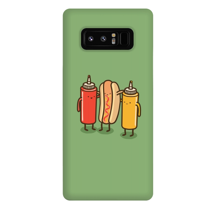 Galaxy Note 8 StrongFit Best Friends by Xylo Riescent