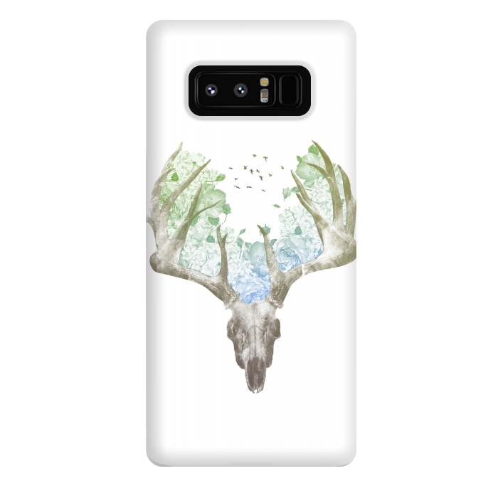 Galaxy Note 8 StrongFit Deer Skull by Rui Faria