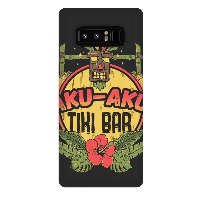 Galaxy Note 8 StrongFit Aku Aku - Tiki Bar by Ilustrata