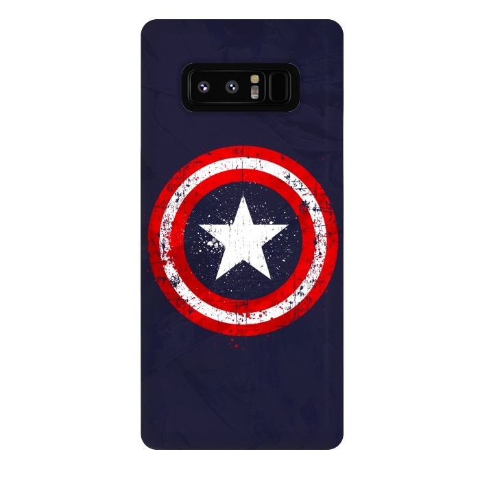Galaxy Note 8 StrongFit Captain's America splash by Sitchko