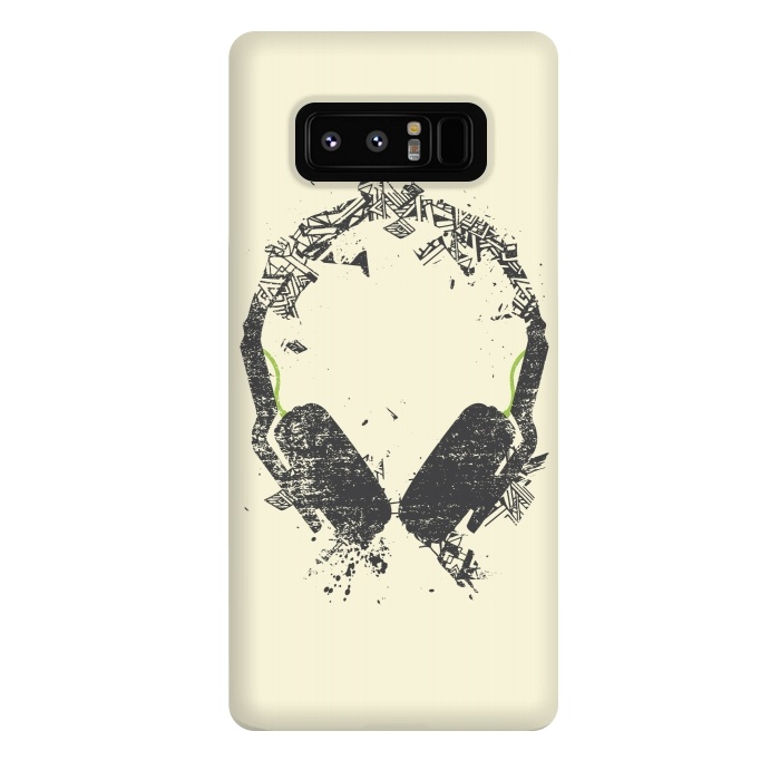 Galaxy Note 8 StrongFit Art Headphones by Sitchko