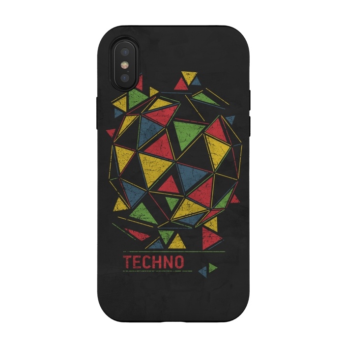 iPhone Xs / X StrongFit Techno by Sitchko