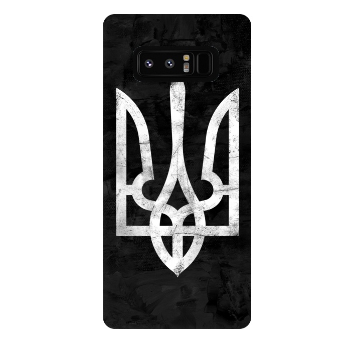 Galaxy Note 8 StrongFit Ukraine Black Grunge by Sitchko