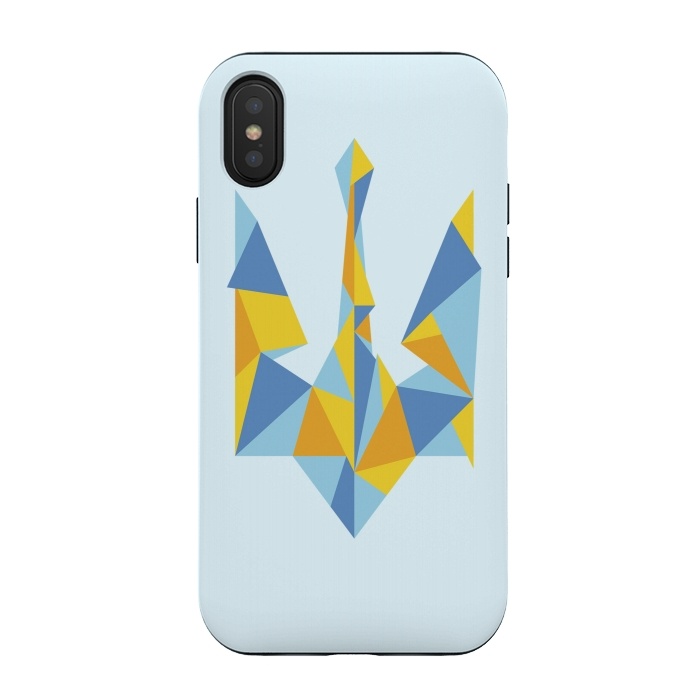 iPhone Xs / X StrongFit Ukraine Geometry by Sitchko