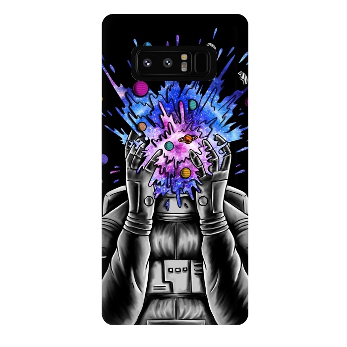 Galaxy Note 8 StrongFit Astronaut Big Bang by Coffee Man