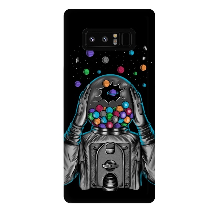 Galaxy Note 8 StrongFit Astronaut Explotion by Coffee Man