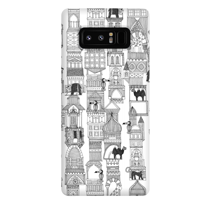 Galaxy Note 8 StrongFit Urban Jungle by Sharon Turner
