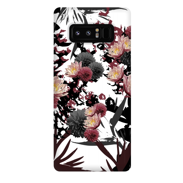 Galaxy Note 8 StrongFit Floret Cluster by Zala Farah