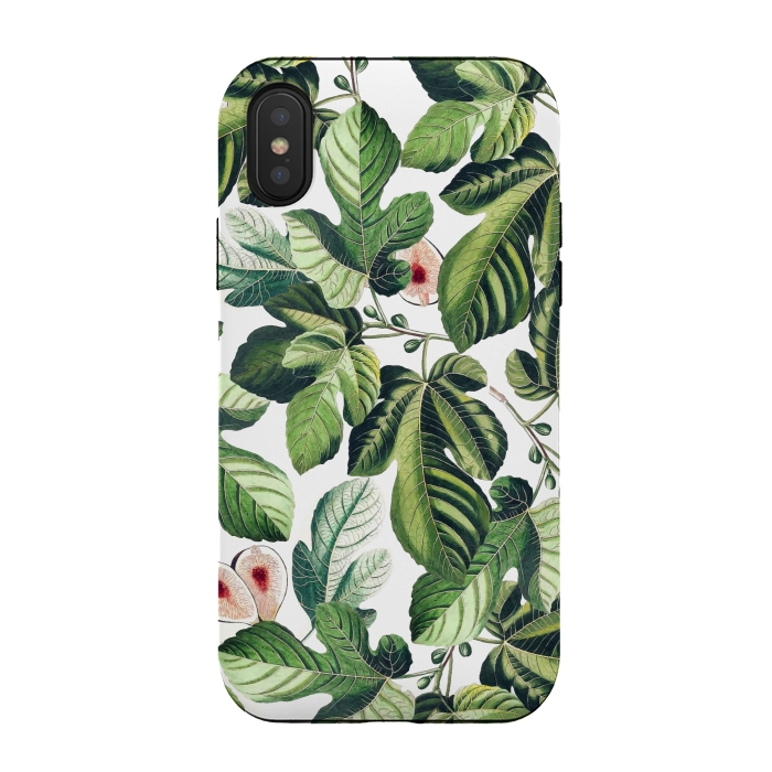 iPhone Xs / X StrongFit Fig Garden by Uma Prabhakar Gokhale