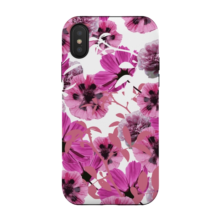 iPhone Xs / X StrongFit Springly (White) by Zala Farah