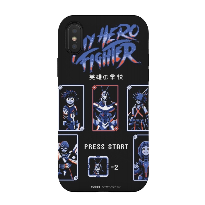 iPhone Xs / X StrongFit My hero fighter by Ilustrata