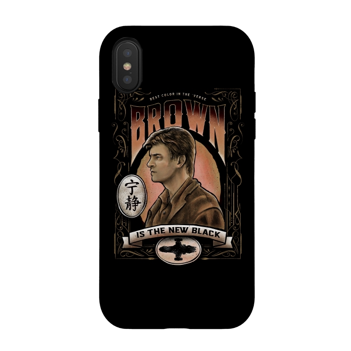 iPhone Xs / X StrongFit Brown is the new black by Barrett Biggers
