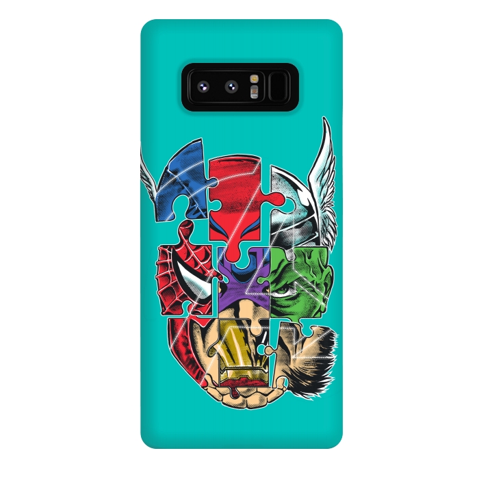 Galaxy Note 8 StrongFit Almighty Avenger by Branko Ricov