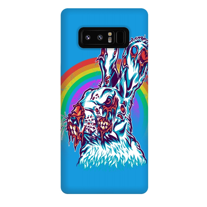 Galaxy Note 8 StrongFit Zombie Rabbit by Branko Ricov
