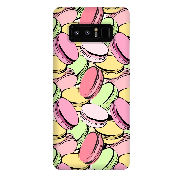 Galaxy Note 8 StrongFit Sweet Macarons by Martina