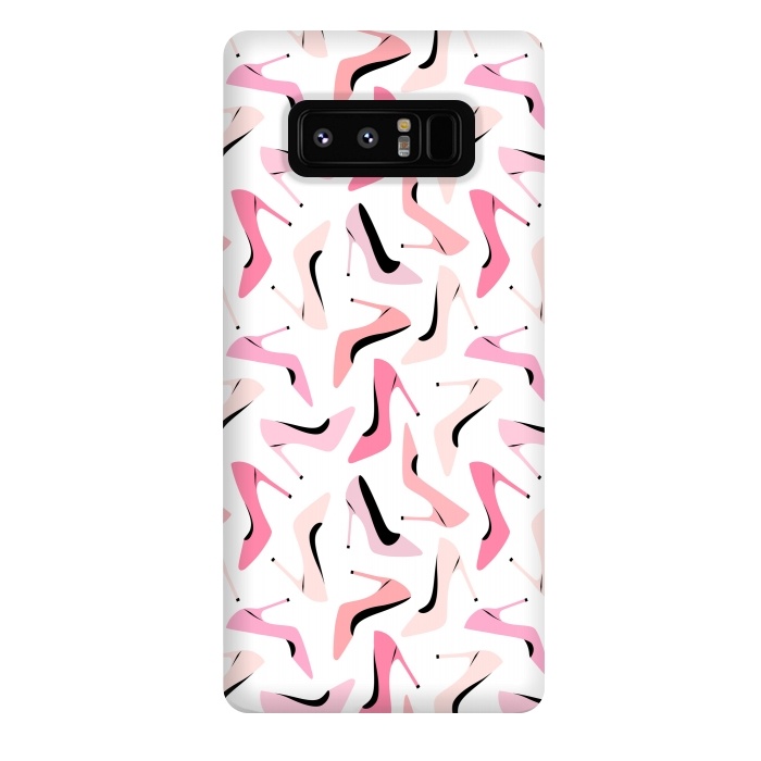 Galaxy Note 8 StrongFit Pink Shoes Love by Martina