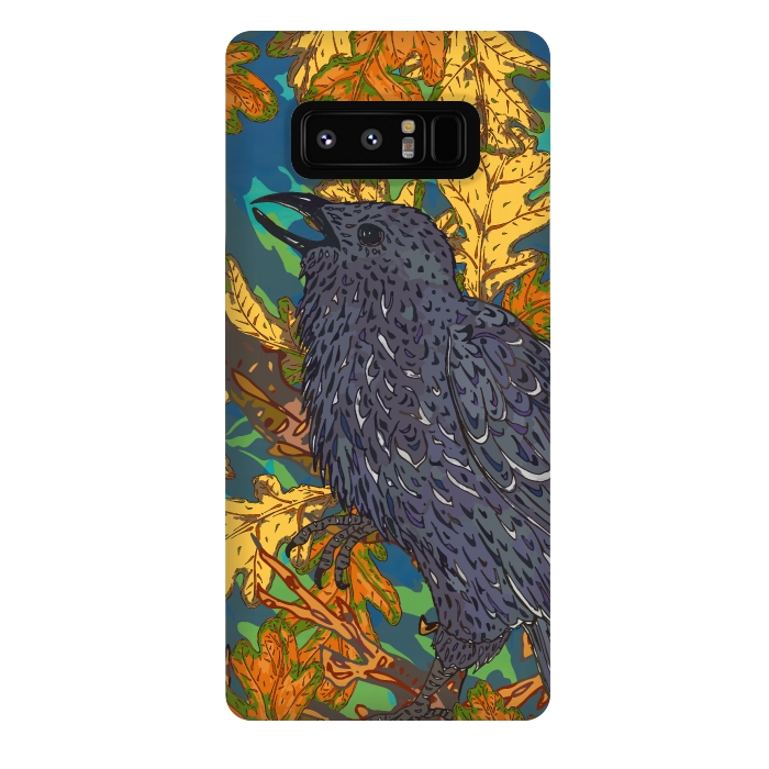 Galaxy Note 8 StrongFit Raven and Oak by Lotti Brown