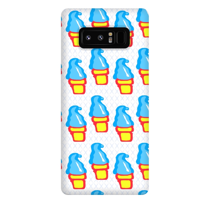 Galaxy Note 8 StrongFit We All Scream for Ice Cream by Bettie * Blue