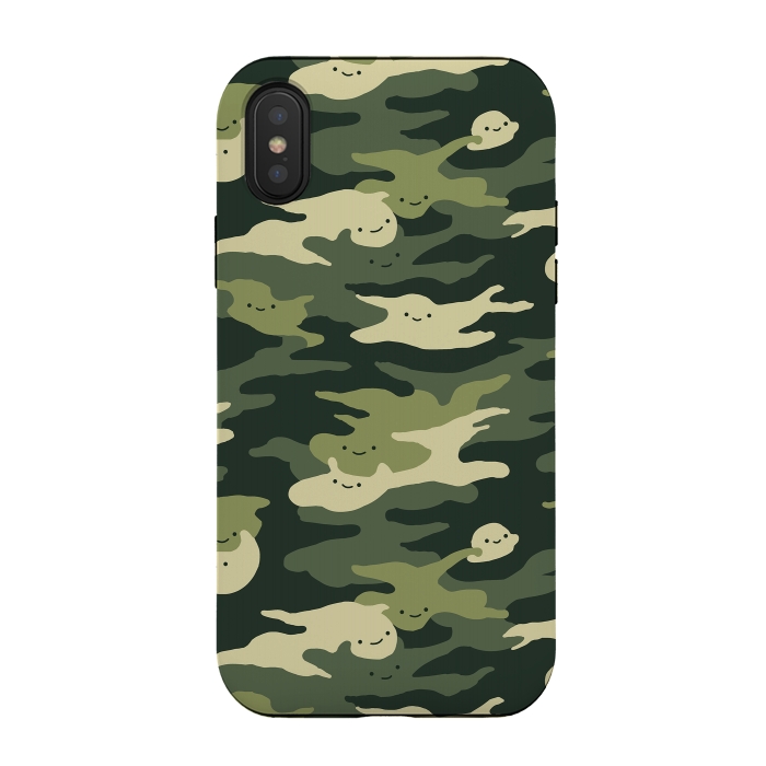 iPhone Xs / X StrongFit Army of Hugs by Santiago Sarquis 