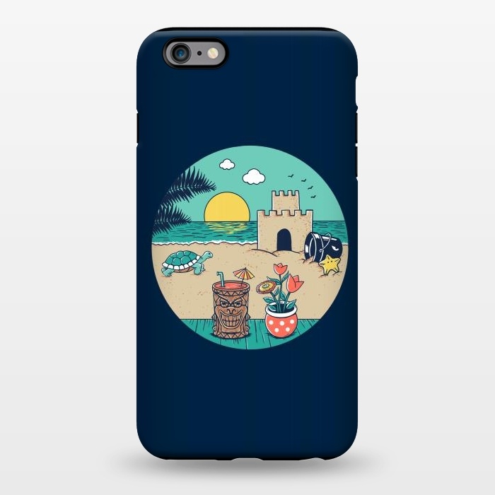 iPhone 6/6s plus StrongFit Video game beach by Coffee Man