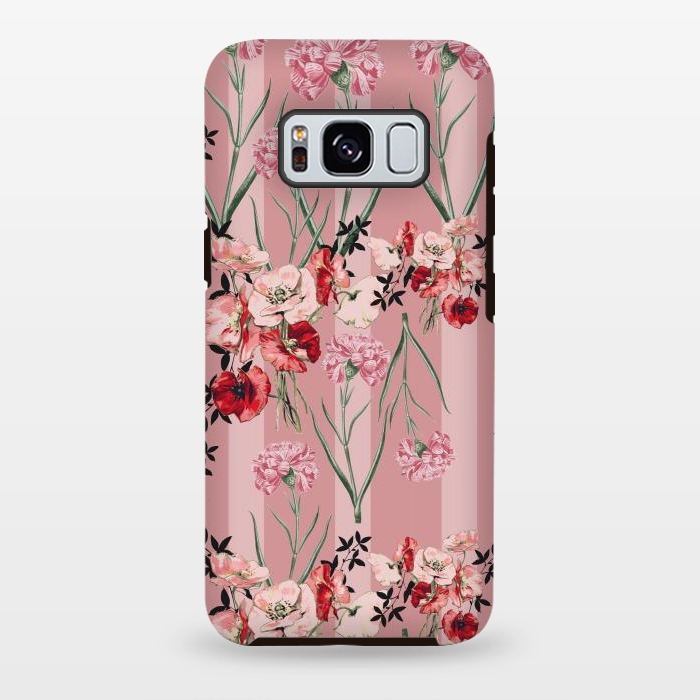 Galaxy S8 plus StrongFit Floral Love X (Red) by Zala Farah