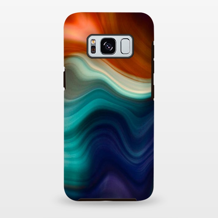 Galaxy S8 plus StrongFit Color Wave by CatJello