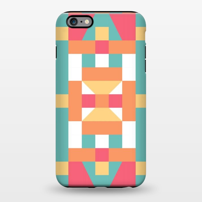 iPhone 6/6s plus StrongFit Candy Land (by Color Blocks) by Zala Farah