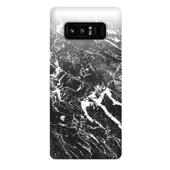 Galaxy Note 8 StrongFit The Misty Waves by Steve Wade (Swade)