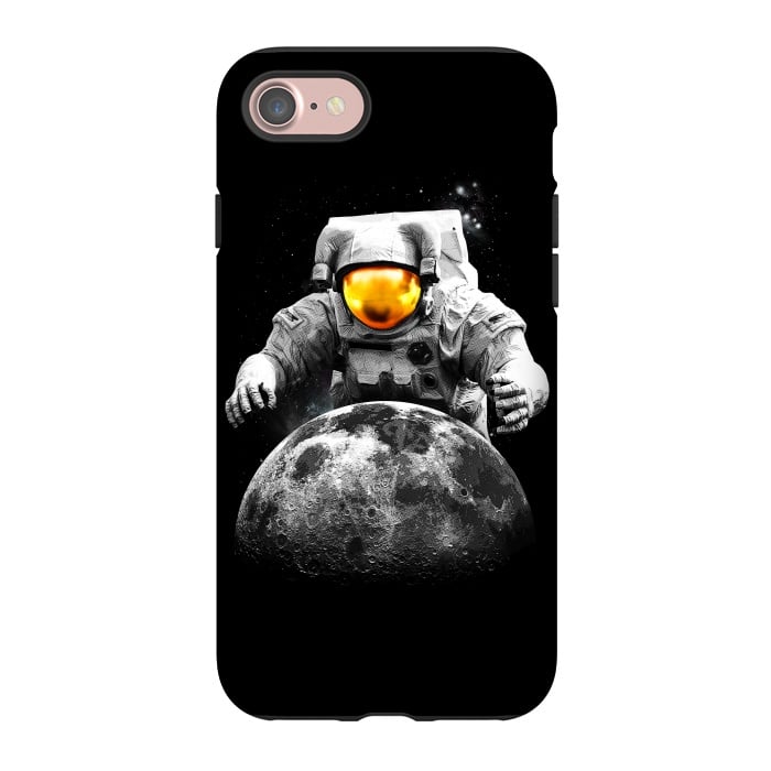 iPhone 7 StrongFit The conquest of the moon by Mitxel Gonzalez