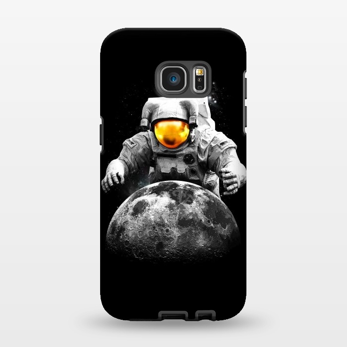 Galaxy S7 EDGE StrongFit The conquest of the moon by Mitxel Gonzalez
