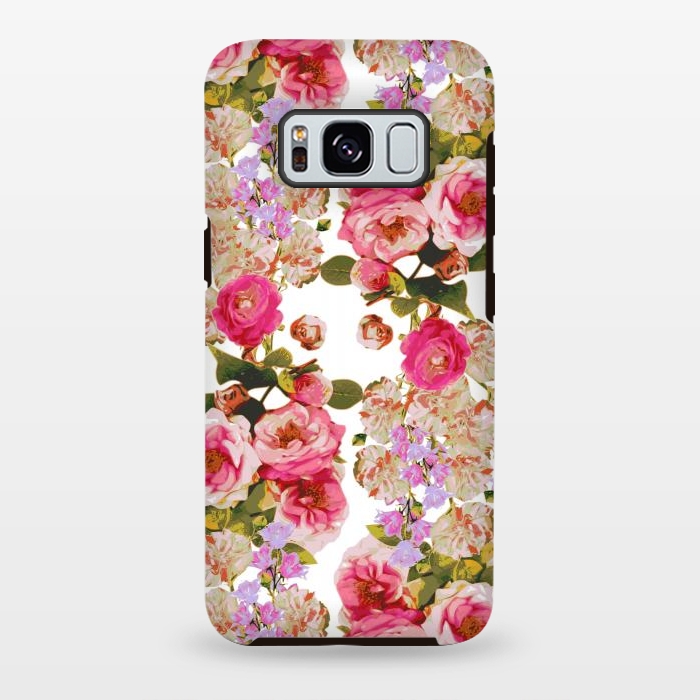 Galaxy S8 plus StrongFit Floral Friends by Zala Farah