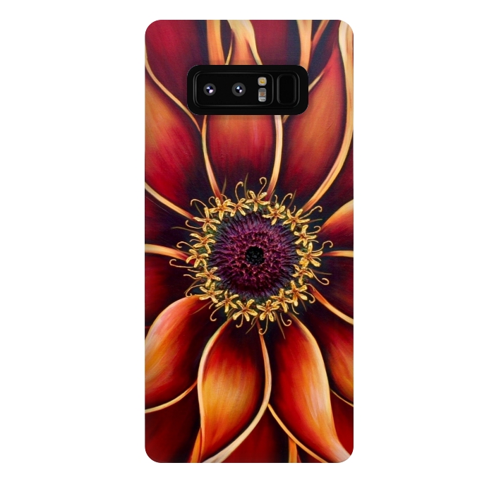 Galaxy Note 8 StrongFit Zinnia by Denise Cassidy Wood