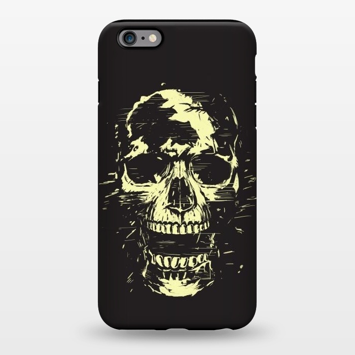 iPhone 6/6s plus StrongFit Scream (gold) by Balazs Solti