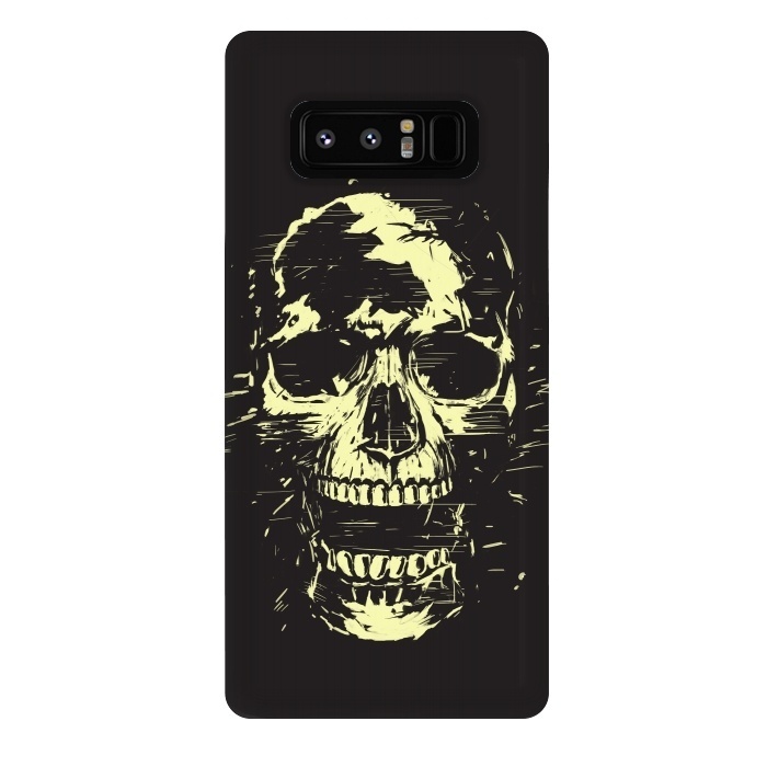 Galaxy Note 8 StrongFit Scream (gold) by Balazs Solti