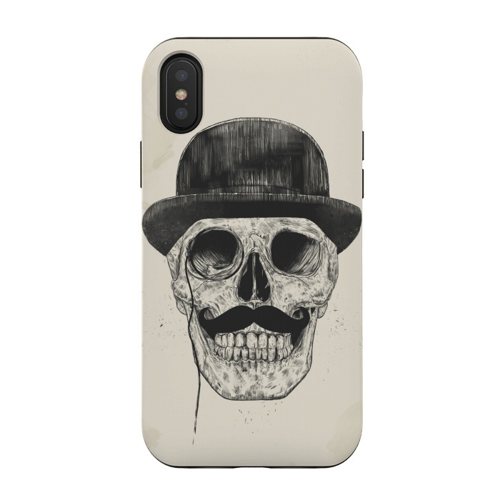 iPhone Xs / X StrongFit Gentlemen never die by Balazs Solti