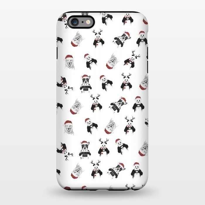 iPhone 6/6s plus StrongFit Xmas pattern by Balazs Solti
