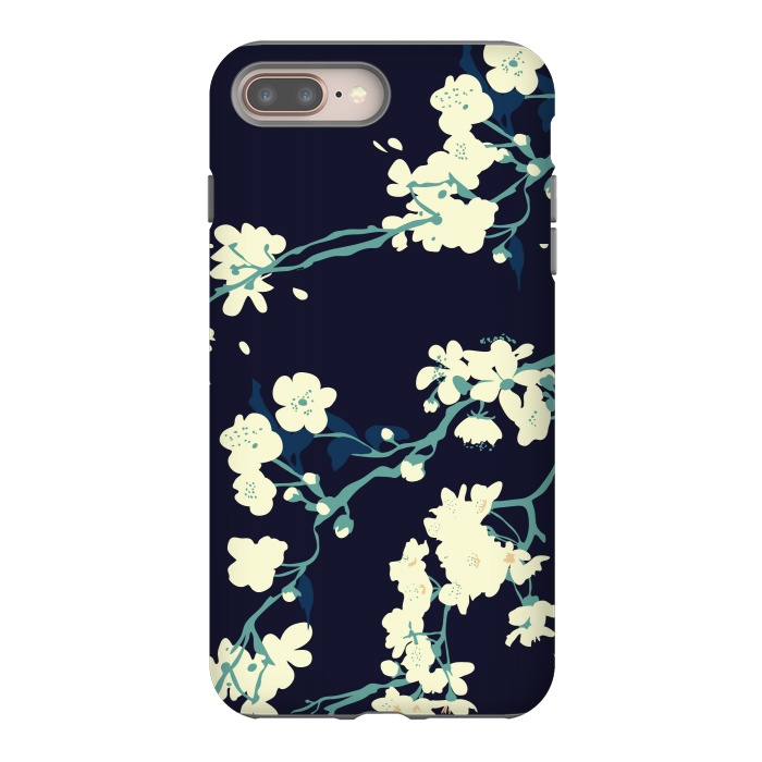 iPhone 7 plus StrongFit Cherry Blossoms by Zoe Charlotte