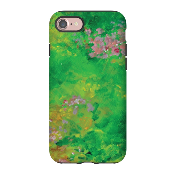 iPhone 7 StrongFit Impressionist Meadow by Zoe Charlotte