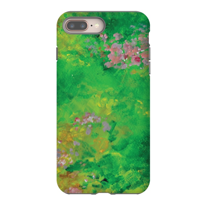 iPhone 7 plus StrongFit Impressionist Meadow by Zoe Charlotte